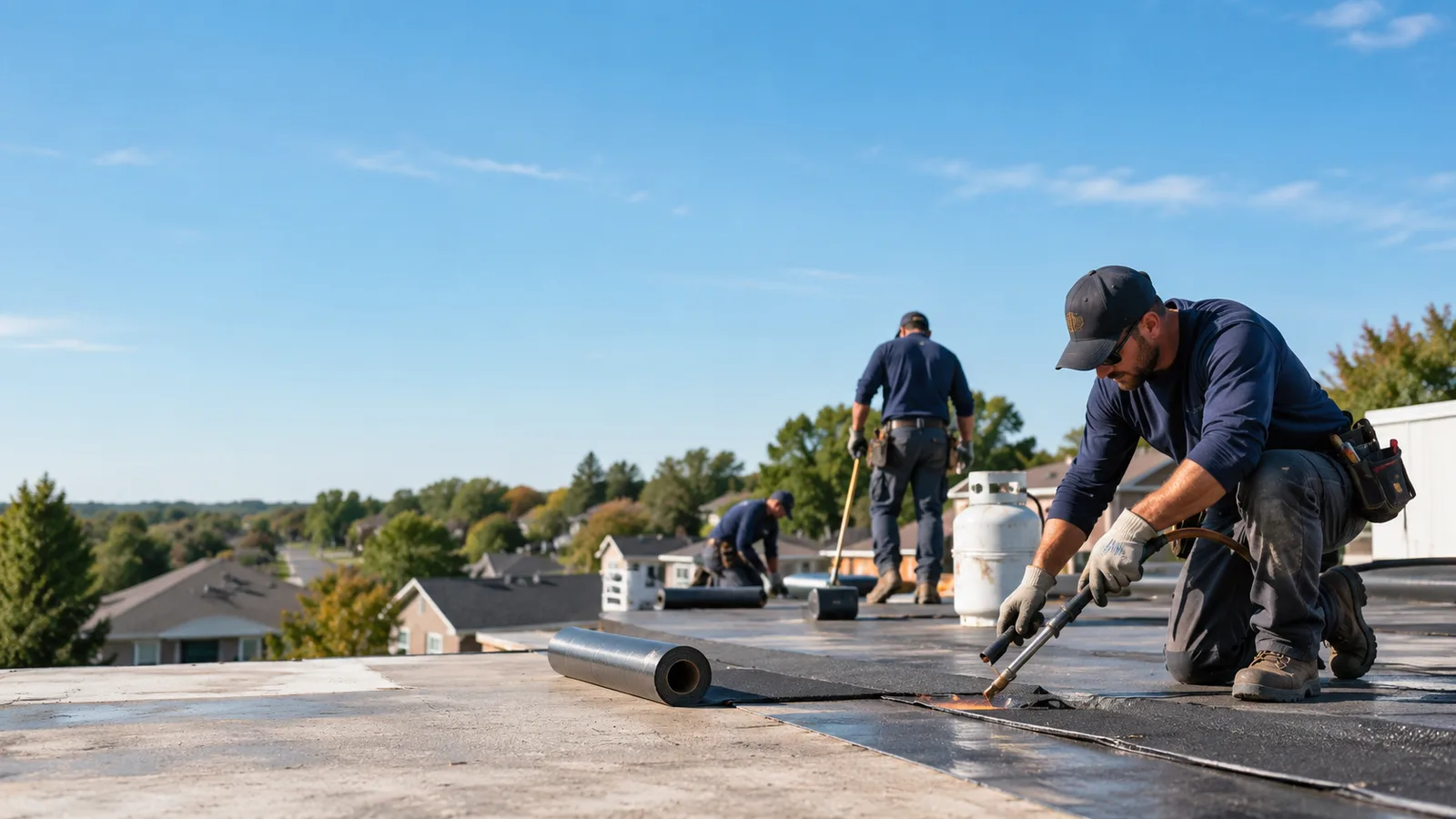 Flat Roof Leak Repair providers in Cornell, MI